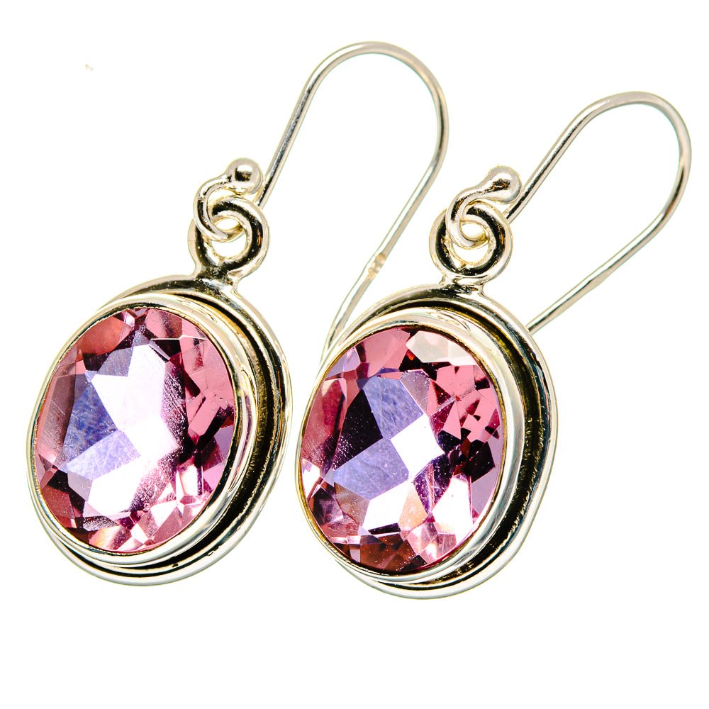 Color Change Alexandrite (Lab.) Earrings handcrafted by Anasilvercos - EARR421436
