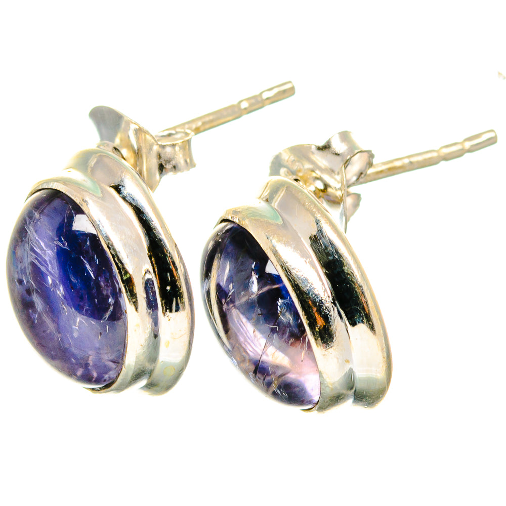 Tanzanite Earrings handcrafted by Anasilvercos - EARR421462