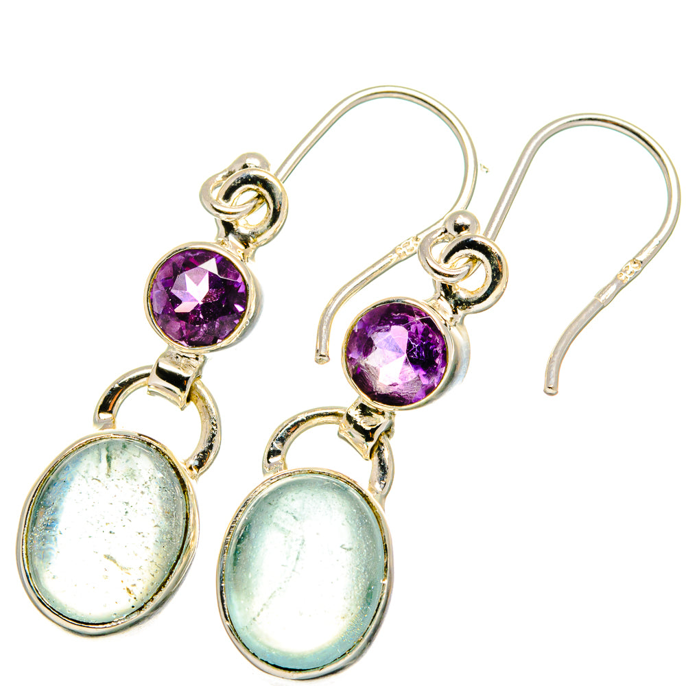 Aquamarine Earrings handcrafted by Anasilvercos - EARR421465