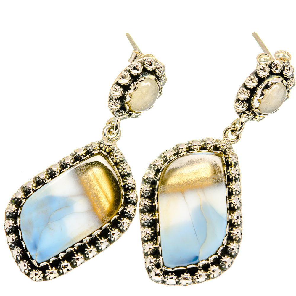 Owyhee Opal Earrings handcrafted by Anasilvercos - EARR421482