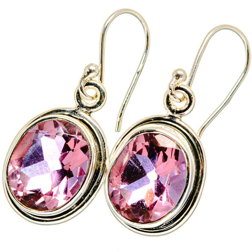 Color Change Alexandrite (Lab.) Earrings handcrafted by Anasilvercos - EARR421487