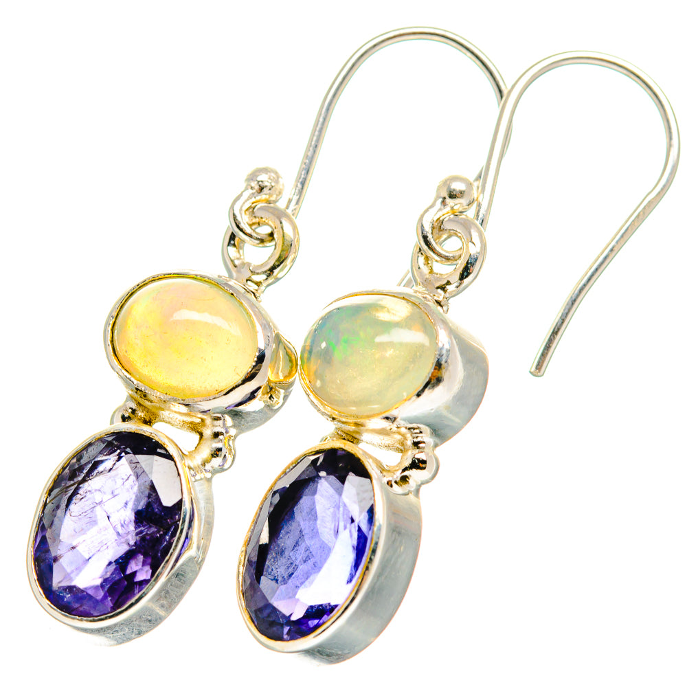 Tanzanite Earrings handcrafted by Anasilvercos - EARR421496