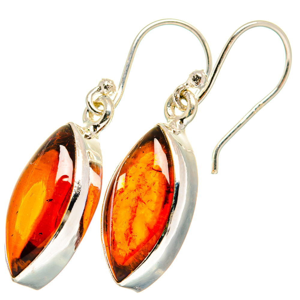 Baltic Amber Earrings handcrafted by Anasilvercos - EARR421498
