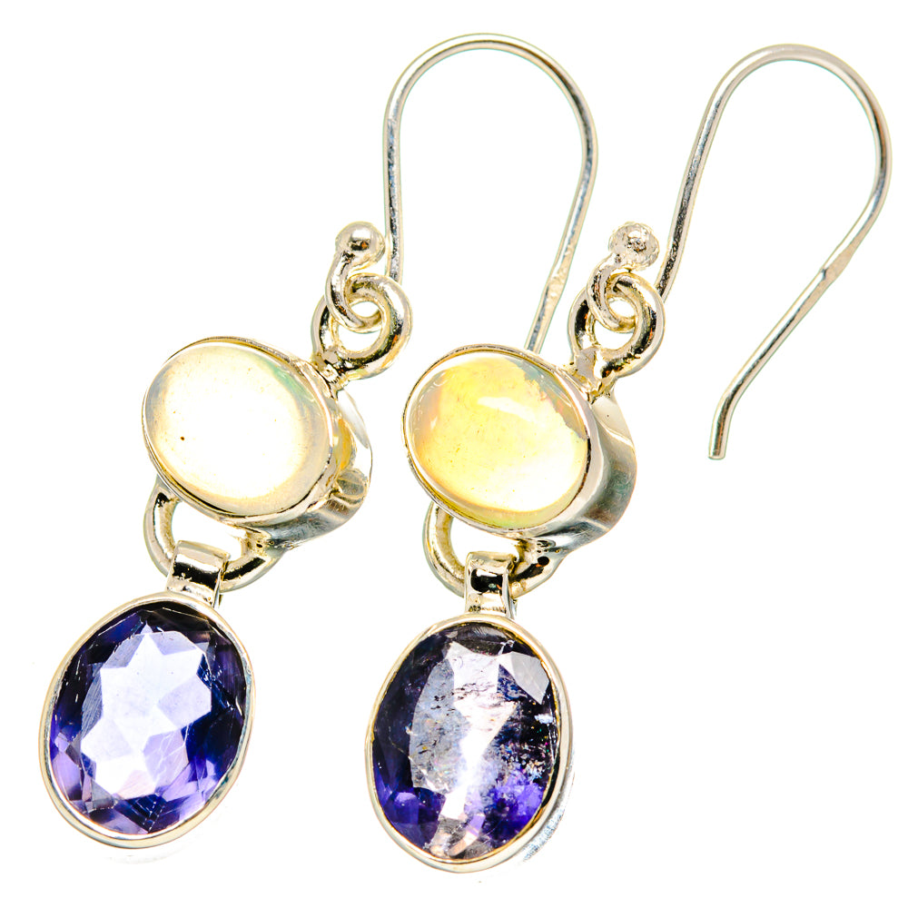 Tanzanite Earrings handcrafted by Anasilvercos - EARR421511