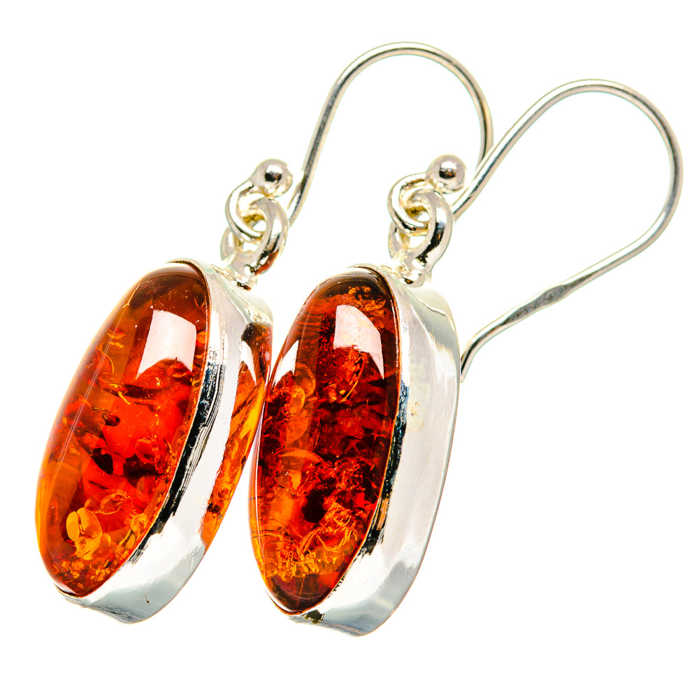 Baltic Amber Earrings handcrafted by Anasilvercos - EARR421532