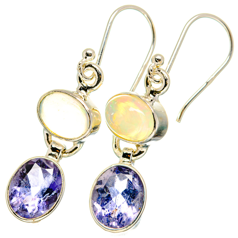 Tanzanite Earrings handcrafted by Anasilvercos - EARR421533