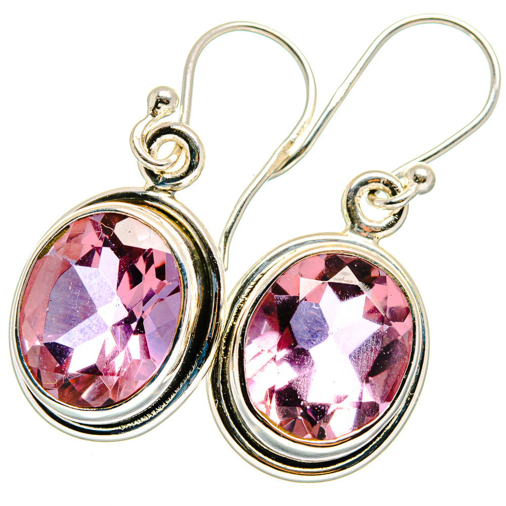 Color Change Alexandrite Earrings handcrafted by Anasilvercos - EARR421551