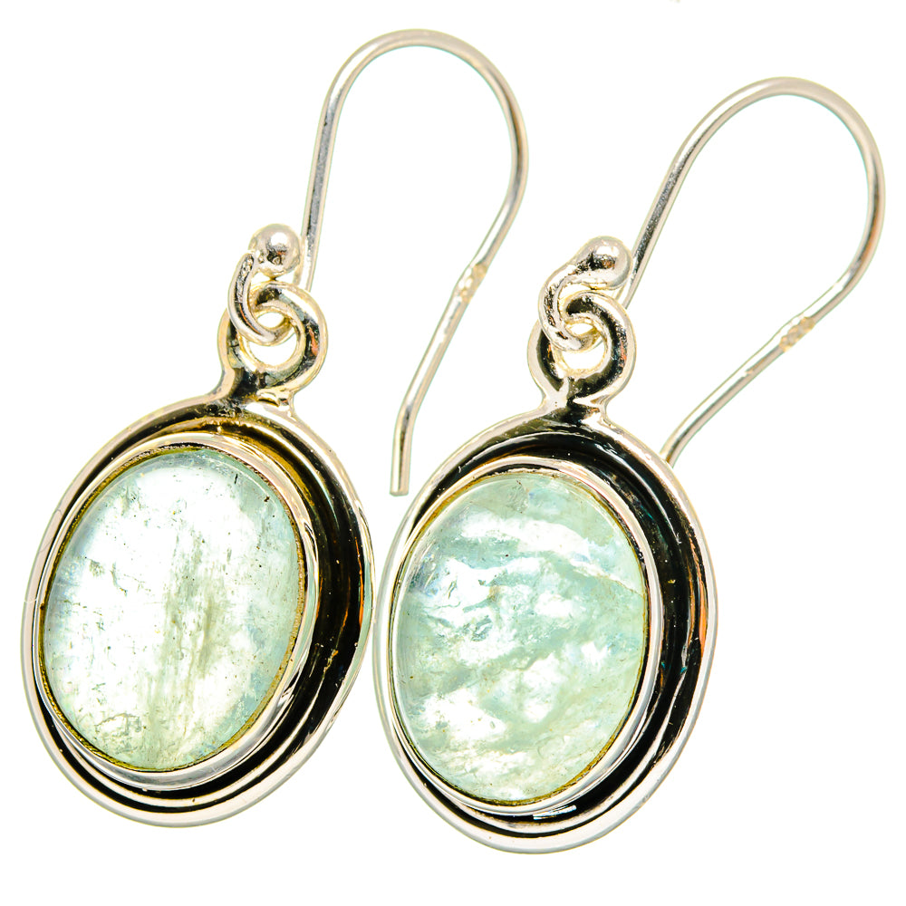 Aquamarine Earrings handcrafted by Anasilvercos - EARR421563