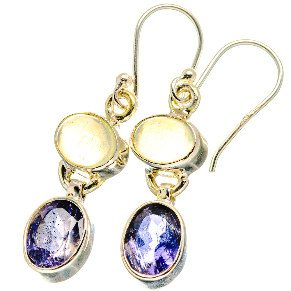Tanzanite Earrings handcrafted by Anasilvercos - EARR421567
