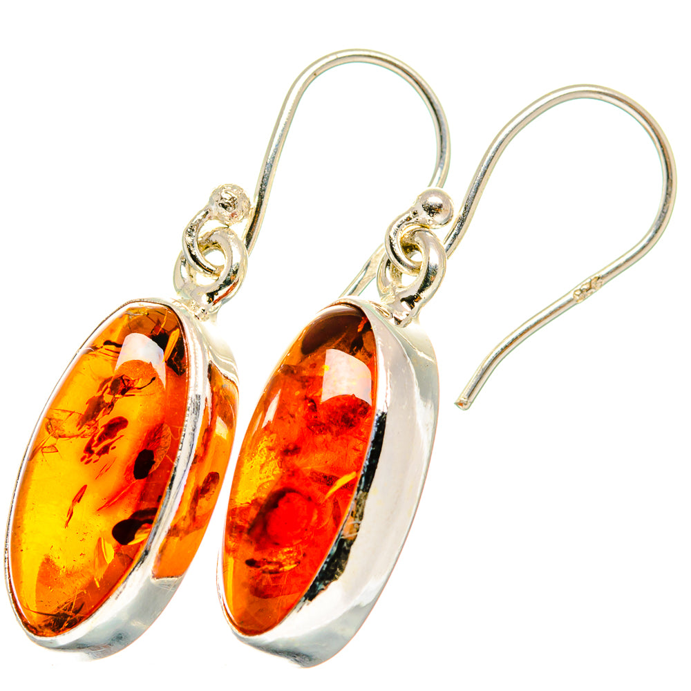 Baltic Amber Earrings handcrafted by Anasilvercos - EARR421574