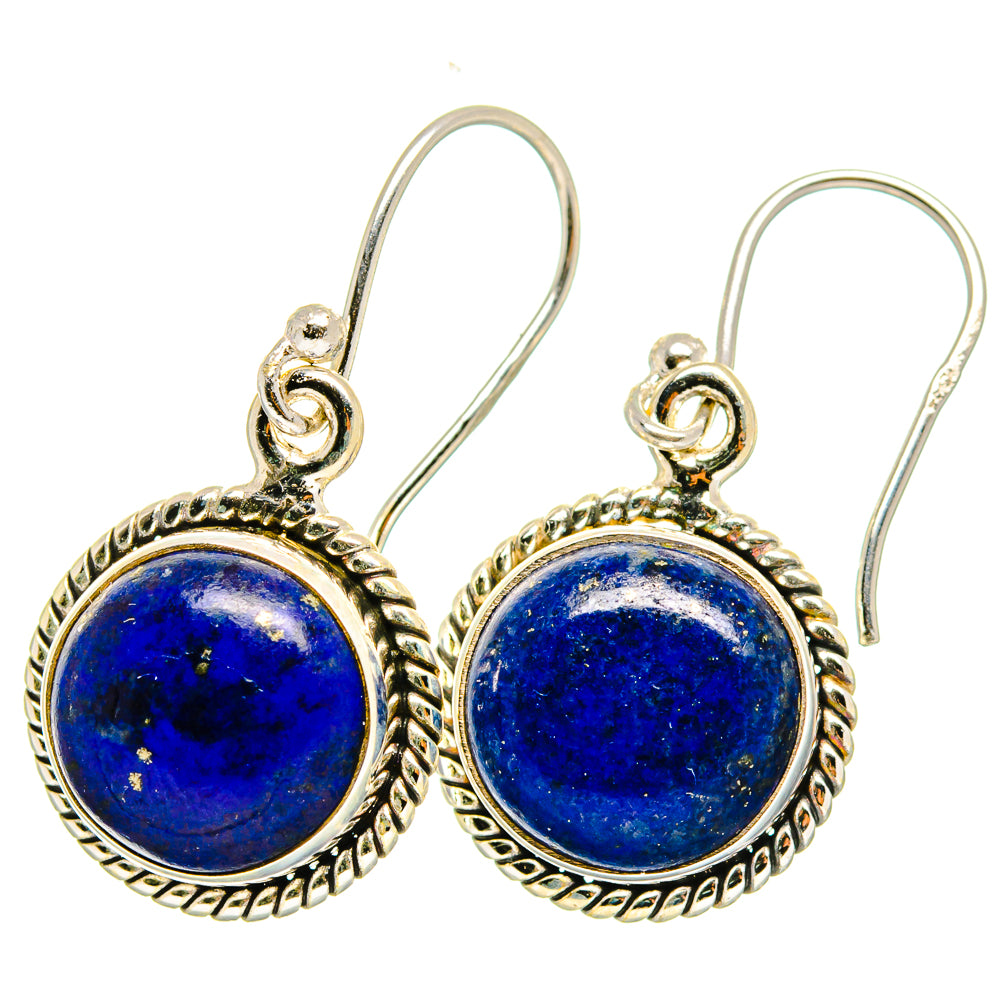 Lapis Lazuli Earrings handcrafted by Anasilvercos - EARR421578