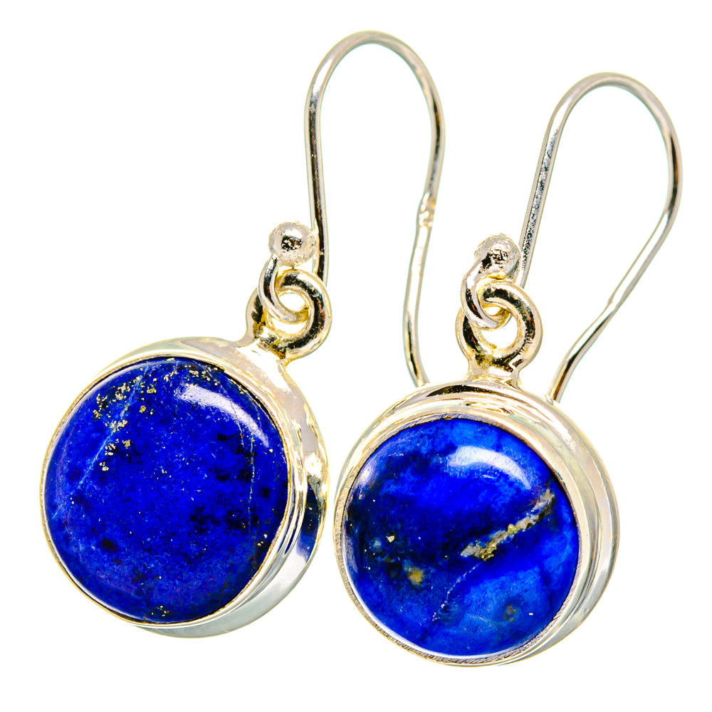 Lapis Lazuli Earrings handcrafted by Anasilvercos - EARR421583
