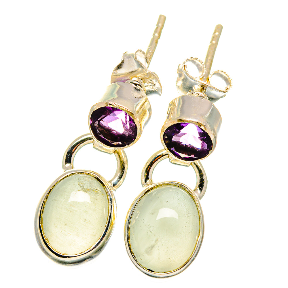Aquamarine Earrings handcrafted by Anasilvercos - EARR421599 - Photo 2