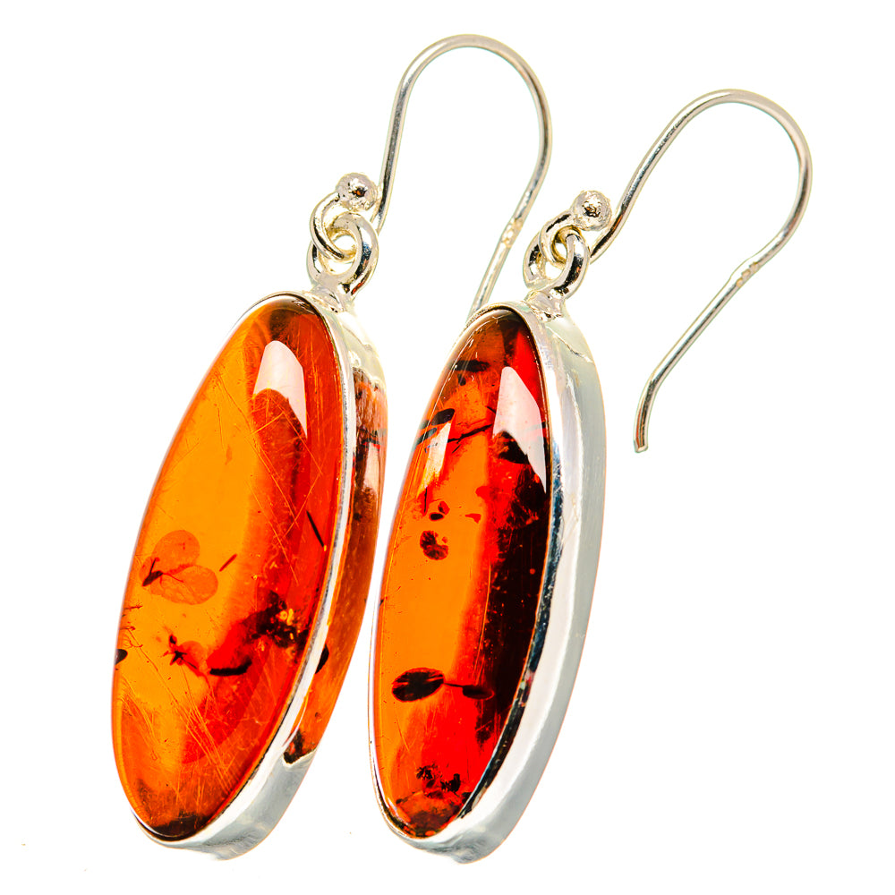 Baltic Amber Earrings handcrafted by Anasilvercos - EARR421612