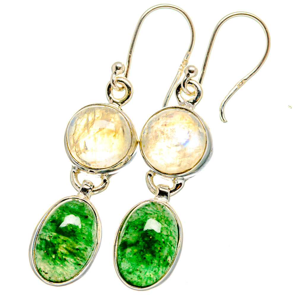 Green Aventurine Earrings handcrafted by Anasilvercos - EARR421625