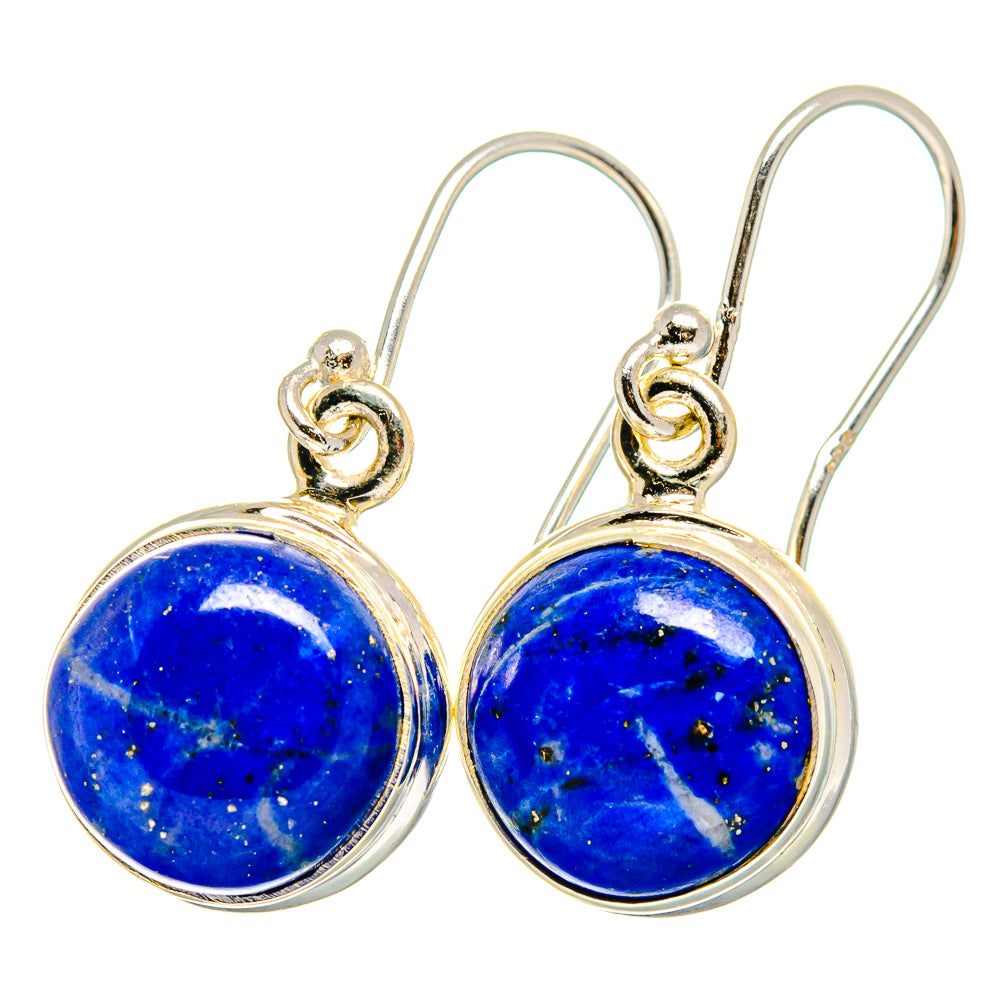 Lapis Lazuli Earrings handcrafted by Anasilvercos - EARR421626
