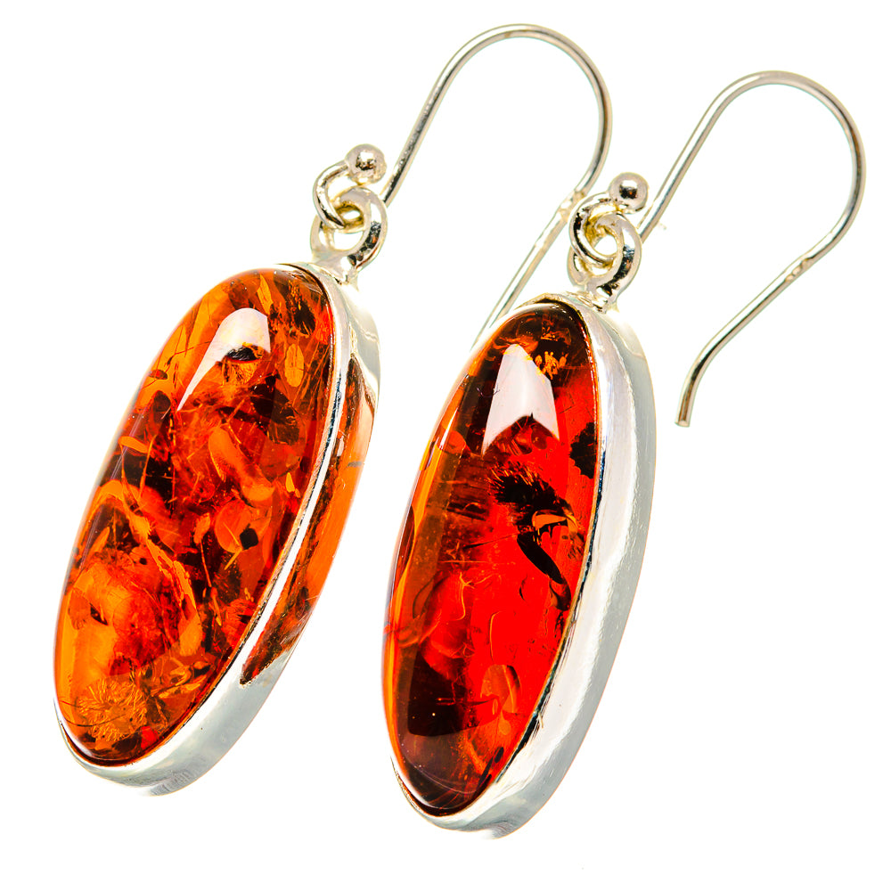 Baltic Amber Earrings handcrafted by Anasilvercos - EARR421632