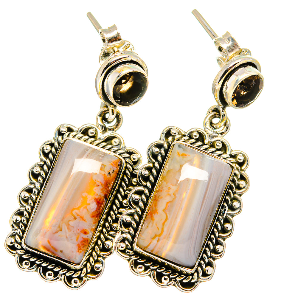 Ocean Jasper Earrings handcrafted by Anasilvercos - EARR421642