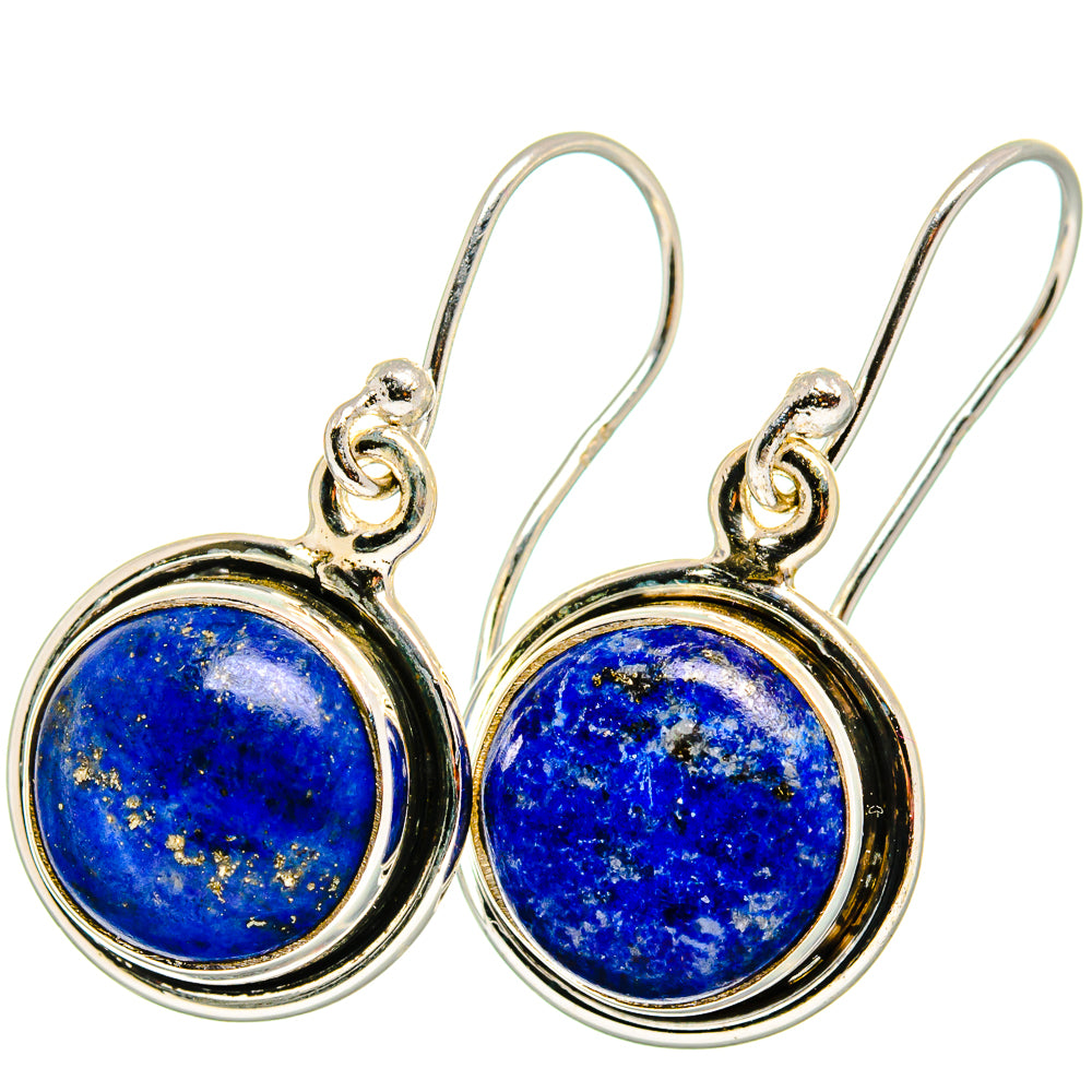 Lapis Lazuli Earrings handcrafted by Anasilvercos - EARR421647
