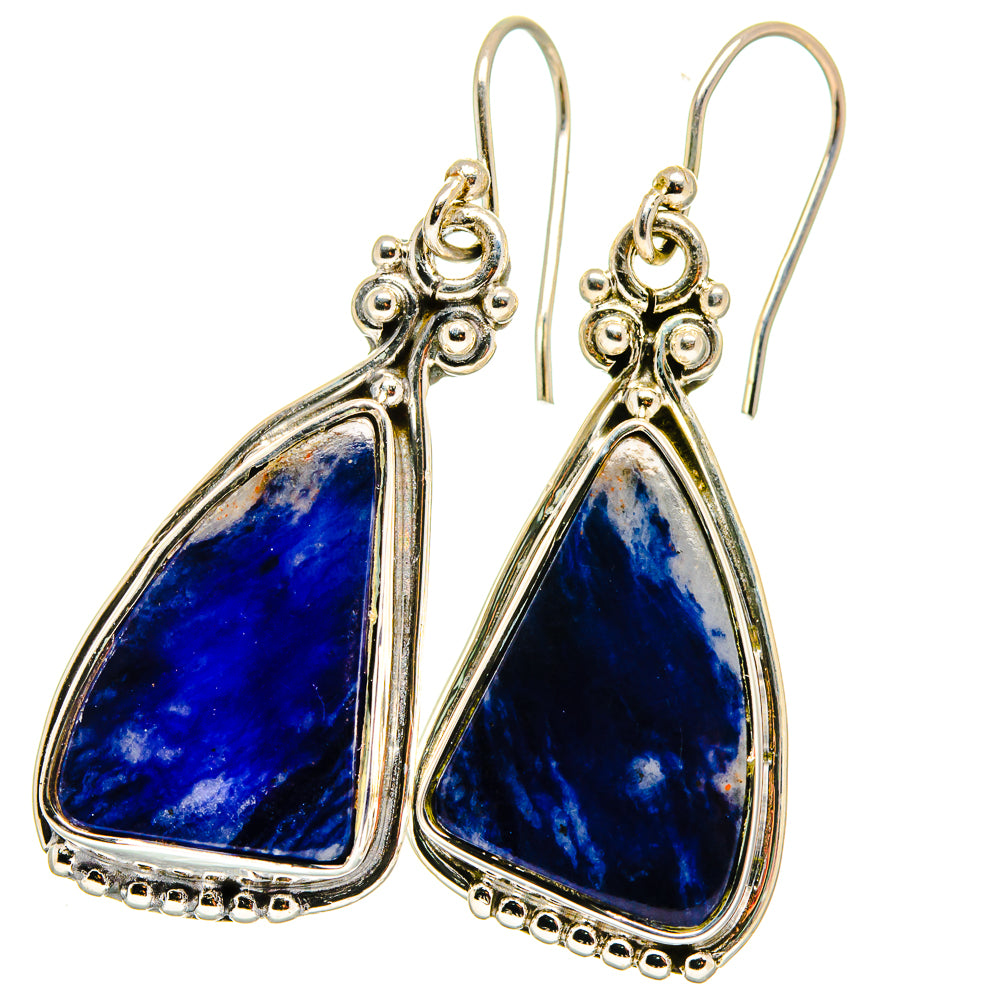 Sodalite Earrings handcrafted by Anasilvercos - EARR421660