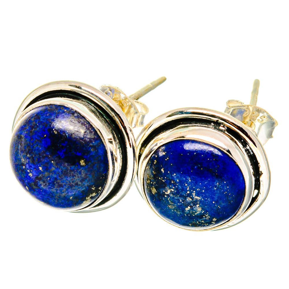 Lapis Lazuli Earrings handcrafted by Anasilvercos - EARR421665
