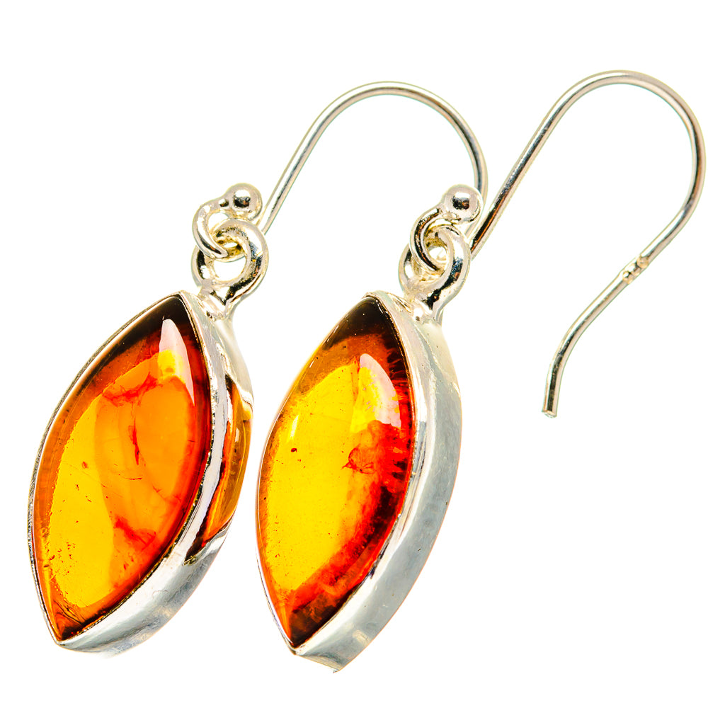 Baltic Amber Earrings handcrafted by Anasilvercos - EARR421692