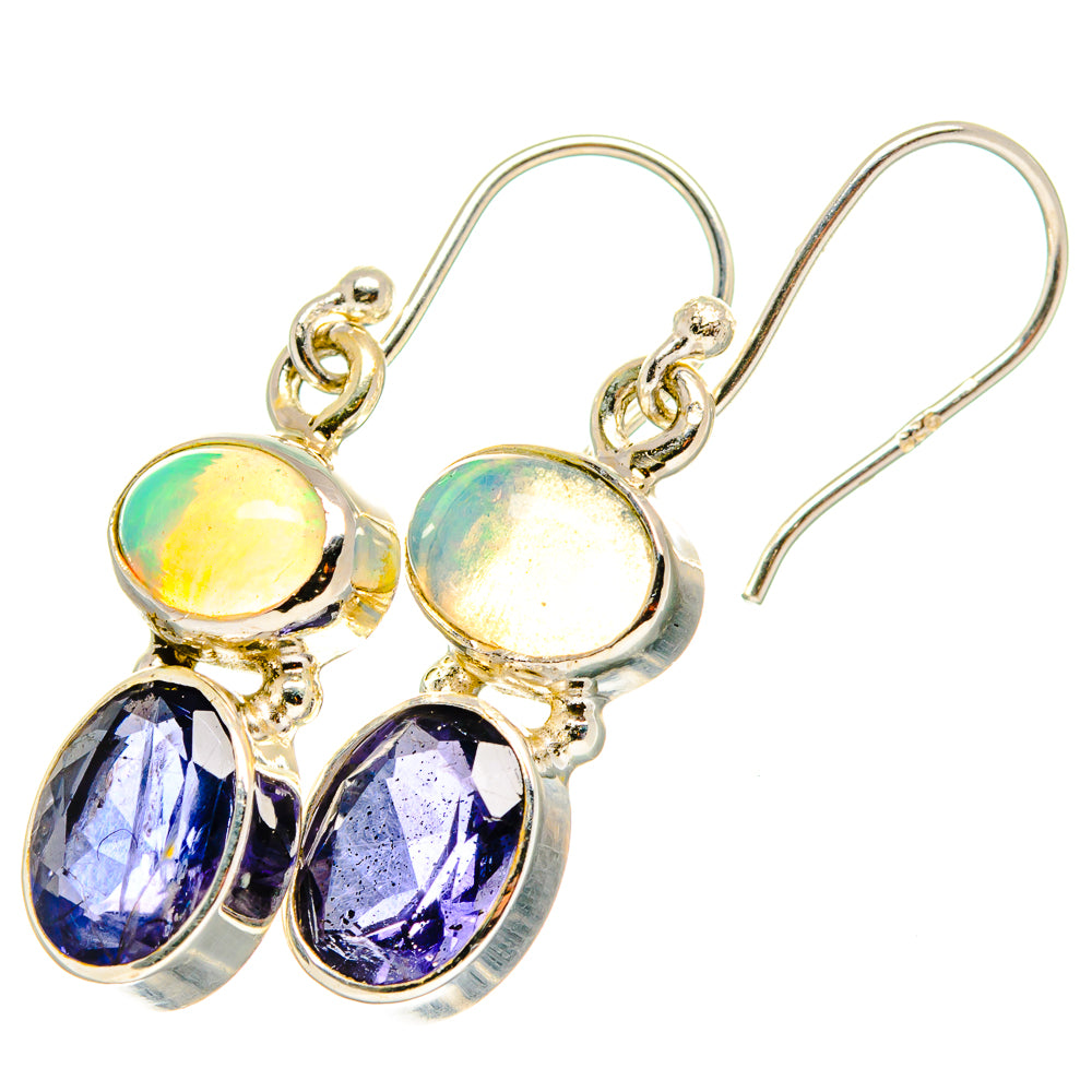 Tanzanite Earrings handcrafted by Anasilvercos - EARR421696