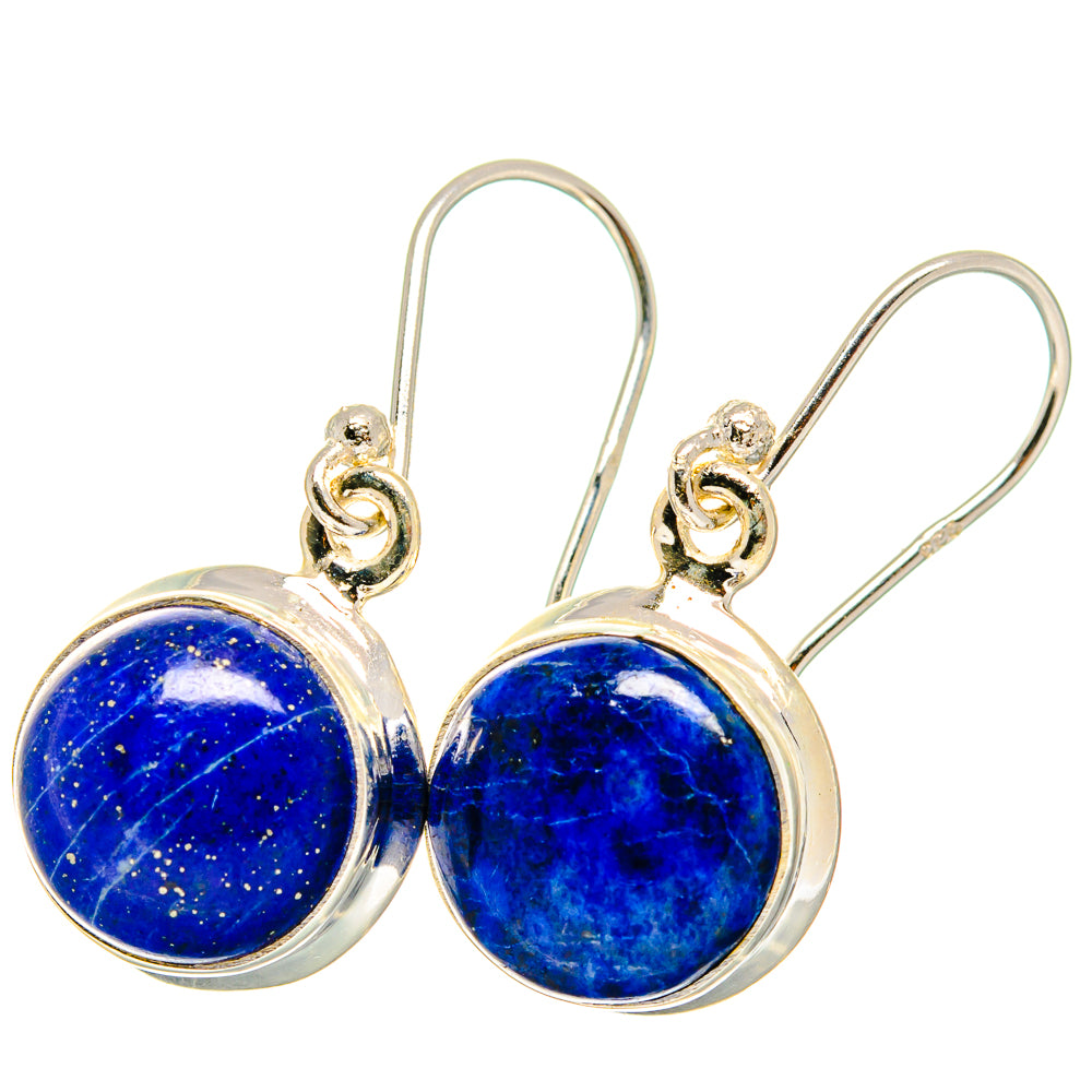 Lapis Lazuli Earrings handcrafted by Anasilvercos - EARR421700