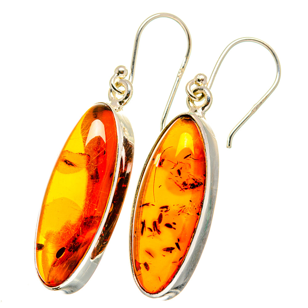 Baltic Amber Earrings handcrafted by Anasilvercos - EARR421701