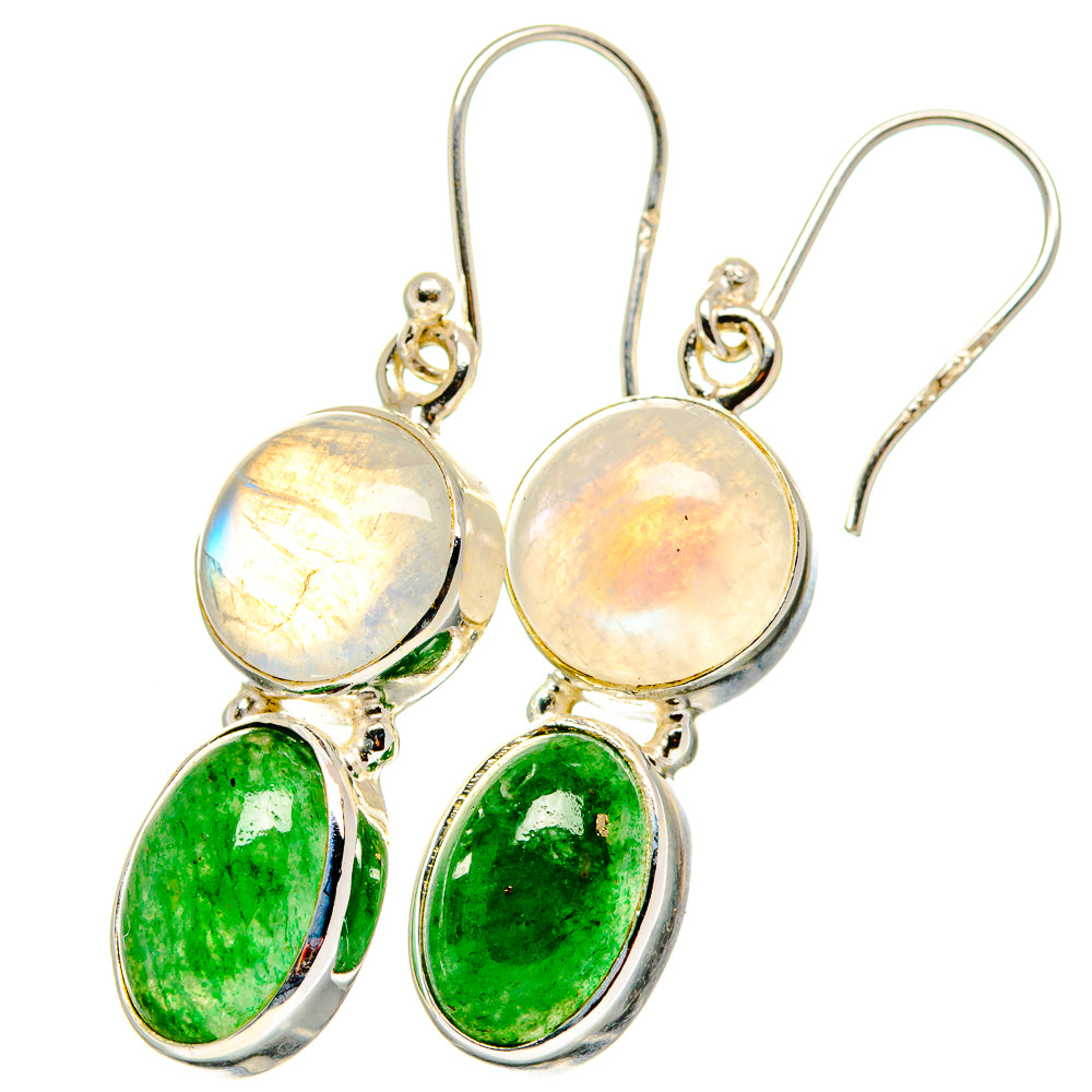 Green Aventurine Earrings handcrafted by Anasilvercos - EARR421702