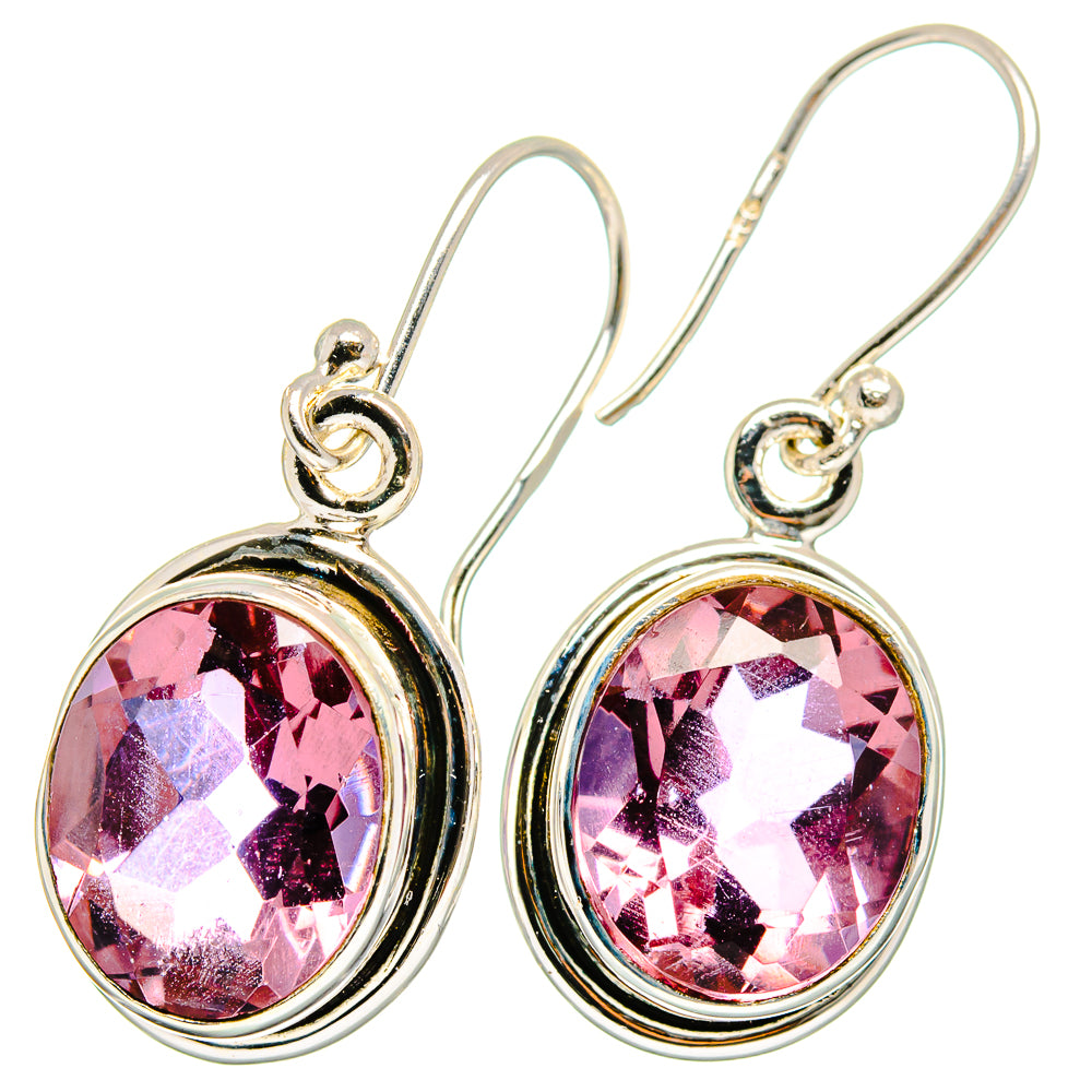 Color Change Alexandrite Earrings handcrafted by Anasilvercos - EARR421706