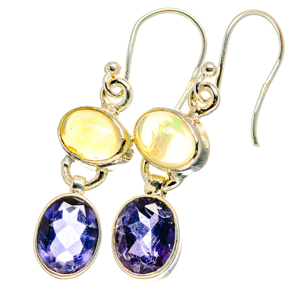 Tanzanite Earrings handcrafted by Anasilvercos - EARR421709
