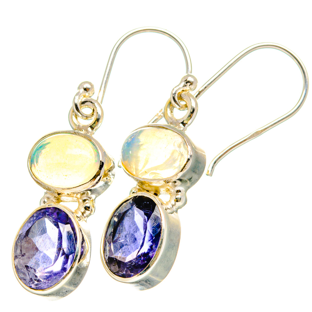 Tanzanite Earrings handcrafted by Anasilvercos - EARR421712
