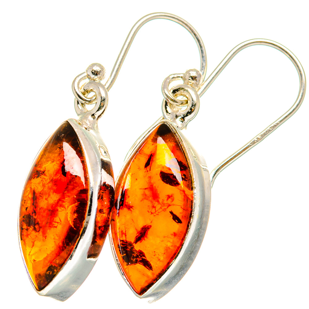 Baltic Amber Earrings handcrafted by Anasilvercos - EARR421718