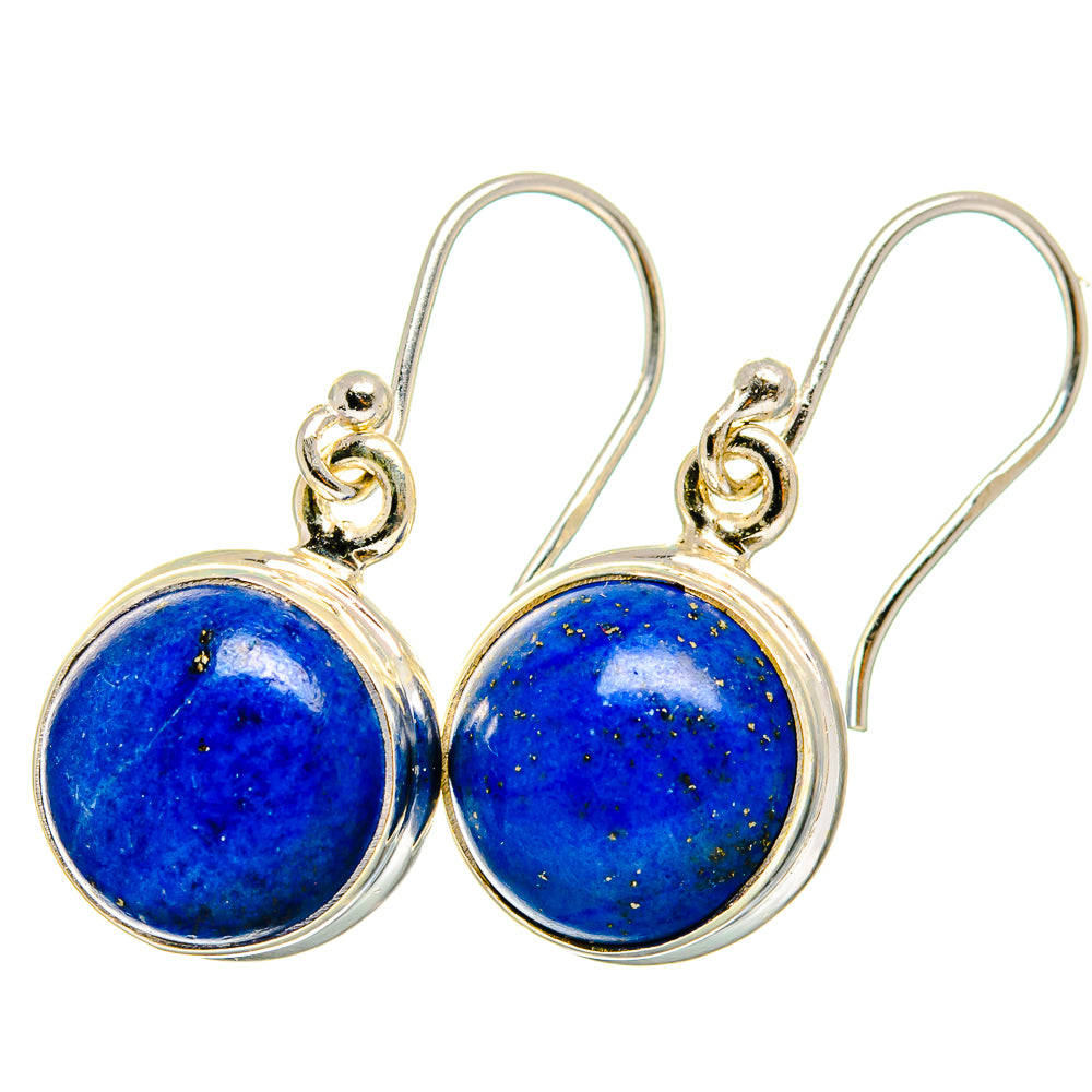 Lapis Lazuli Earrings handcrafted by Anasilvercos - EARR421721