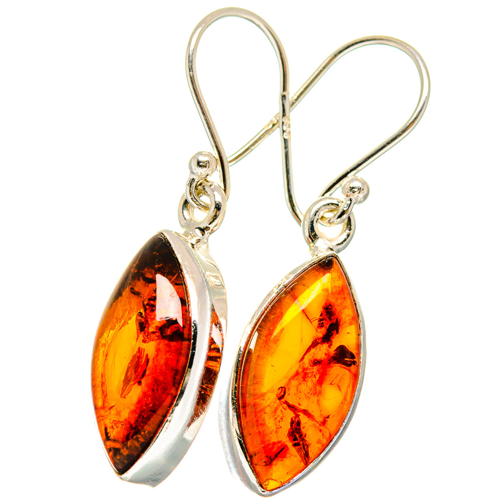 Baltic Amber Earrings handcrafted by Anasilvercos - EARR421730