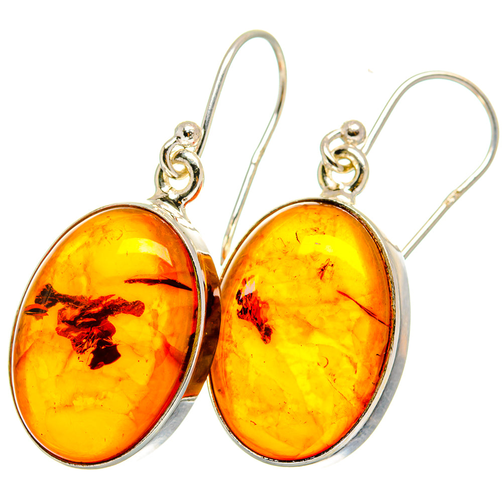 Baltic Amber Earrings handcrafted by Anasilvercos - EARR421738