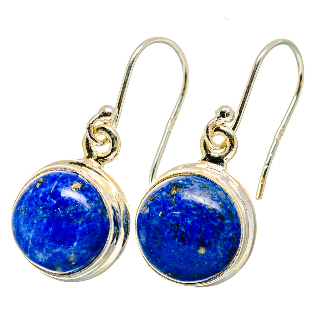 Lapis Lazuli Earrings handcrafted by Anasilvercos - EARR421741