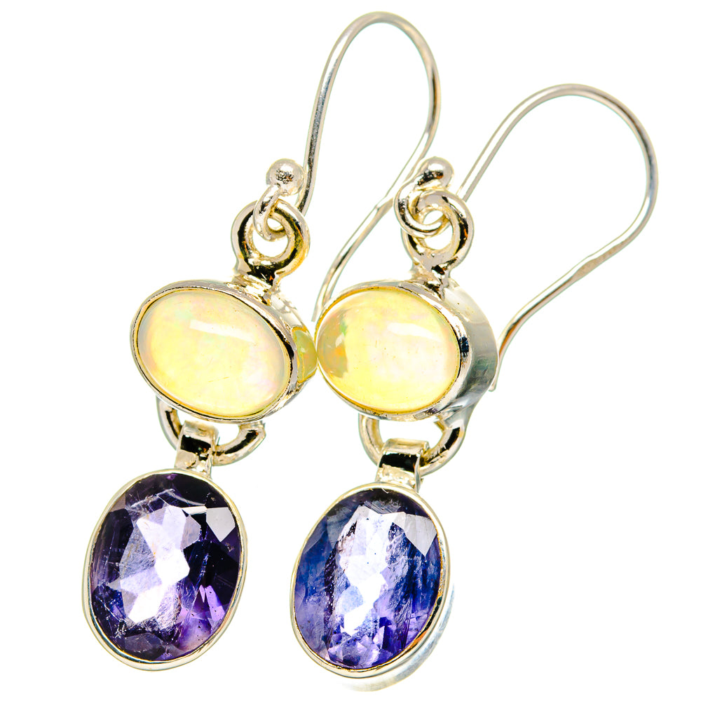 Tanzanite Earrings handcrafted by Anasilvercos - EARR421744