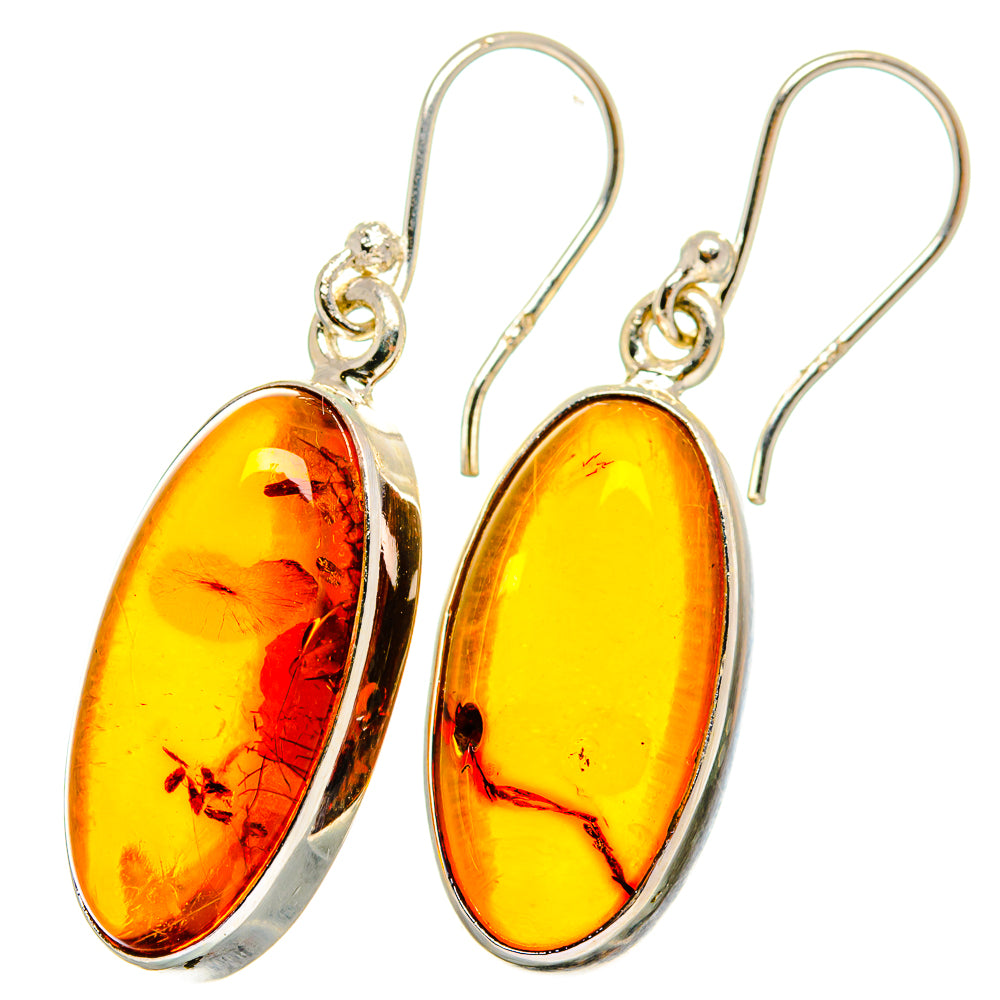 Baltic Amber Earrings handcrafted by Anasilvercos - EARR421746