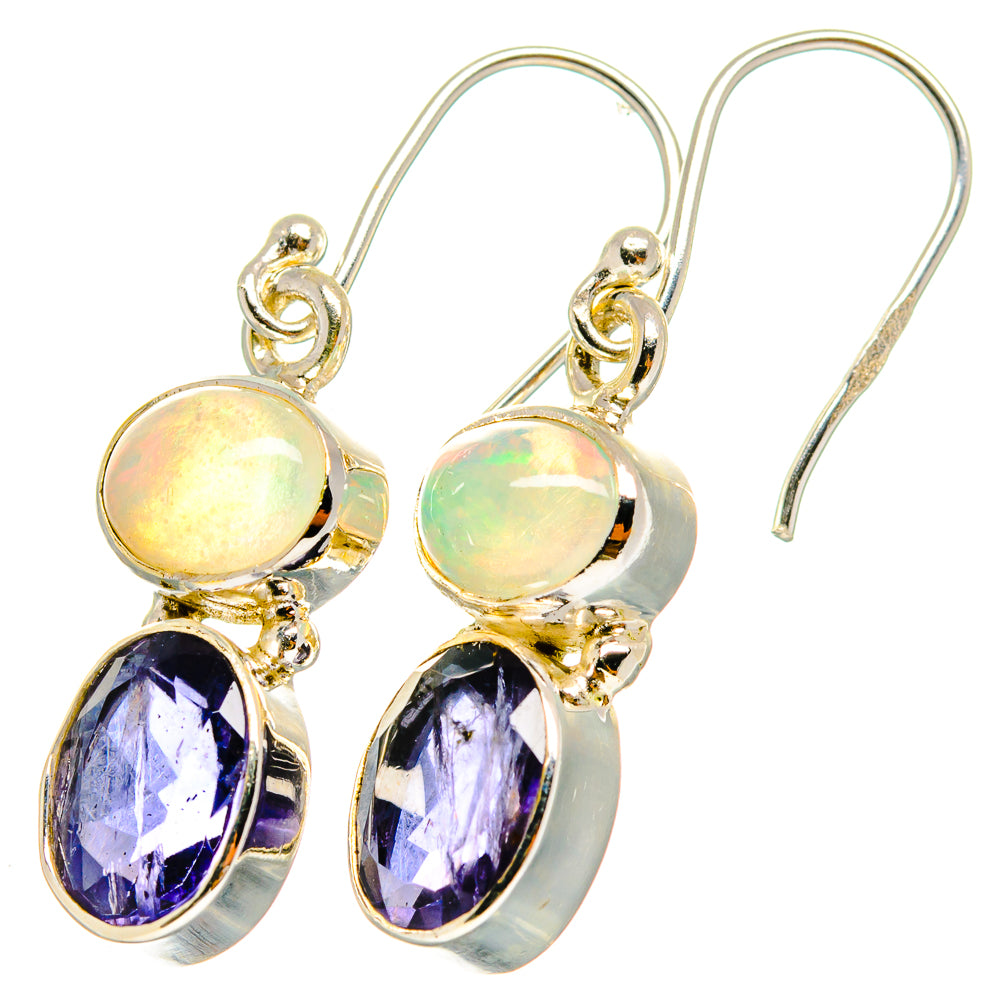 Tanzanite Earrings handcrafted by Anasilvercos - EARR421747