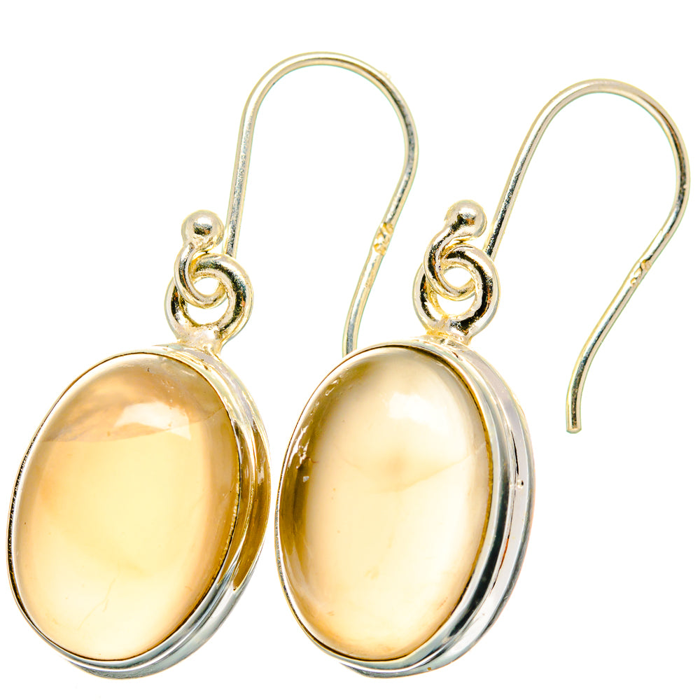 Citrine Earrings handcrafted by Anasilvercos - EARR421749