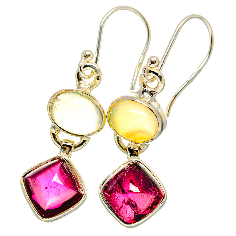 Garnet Earrings handcrafted by Anasilvercos - EARR421756