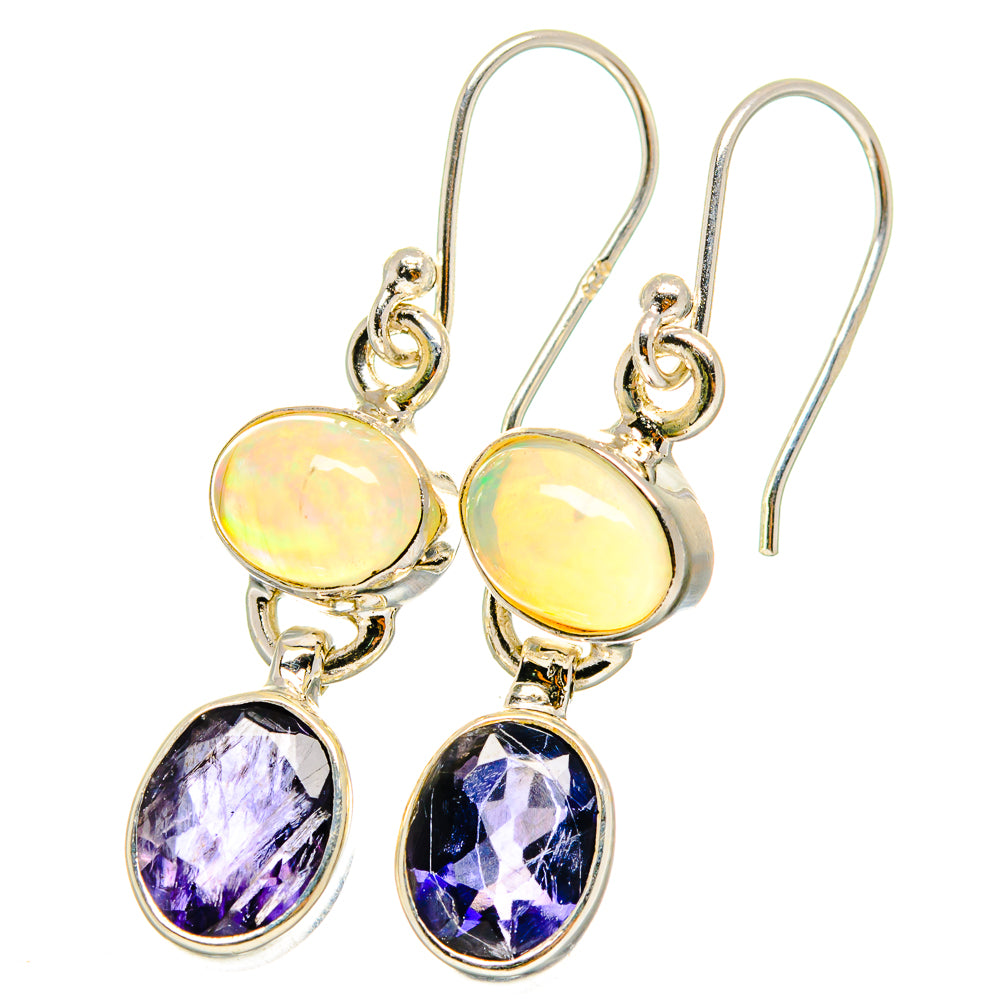 Tanzanite Earrings handcrafted by Anasilvercos - EARR421758