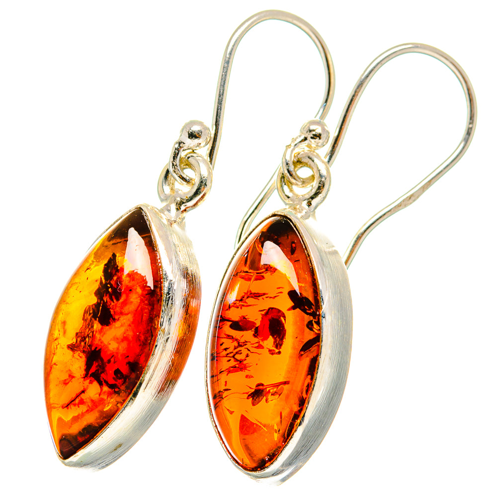 Baltic Amber Earrings handcrafted by Anasilvercos - EARR421771