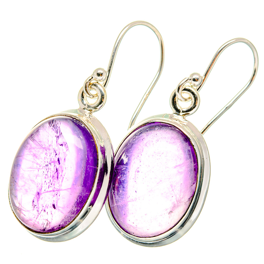 Amethyst Earrings handcrafted by Anasilvercos - EARR421783