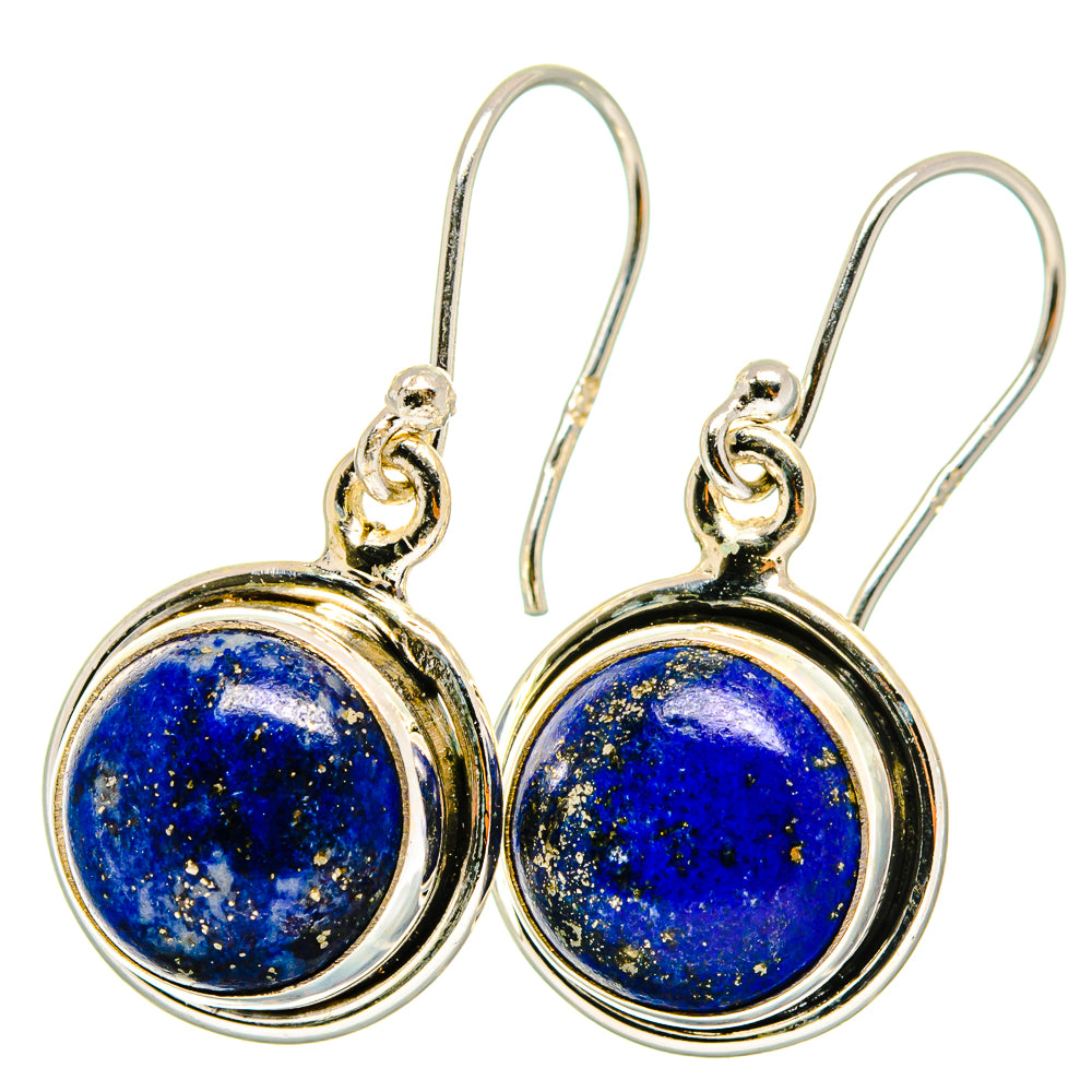 Lapis Lazuli Earrings handcrafted by Anasilvercos - EARR421786