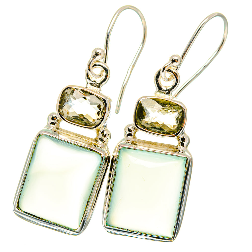 Aquamarine Earrings handcrafted by Anasilvercos - EARR421787