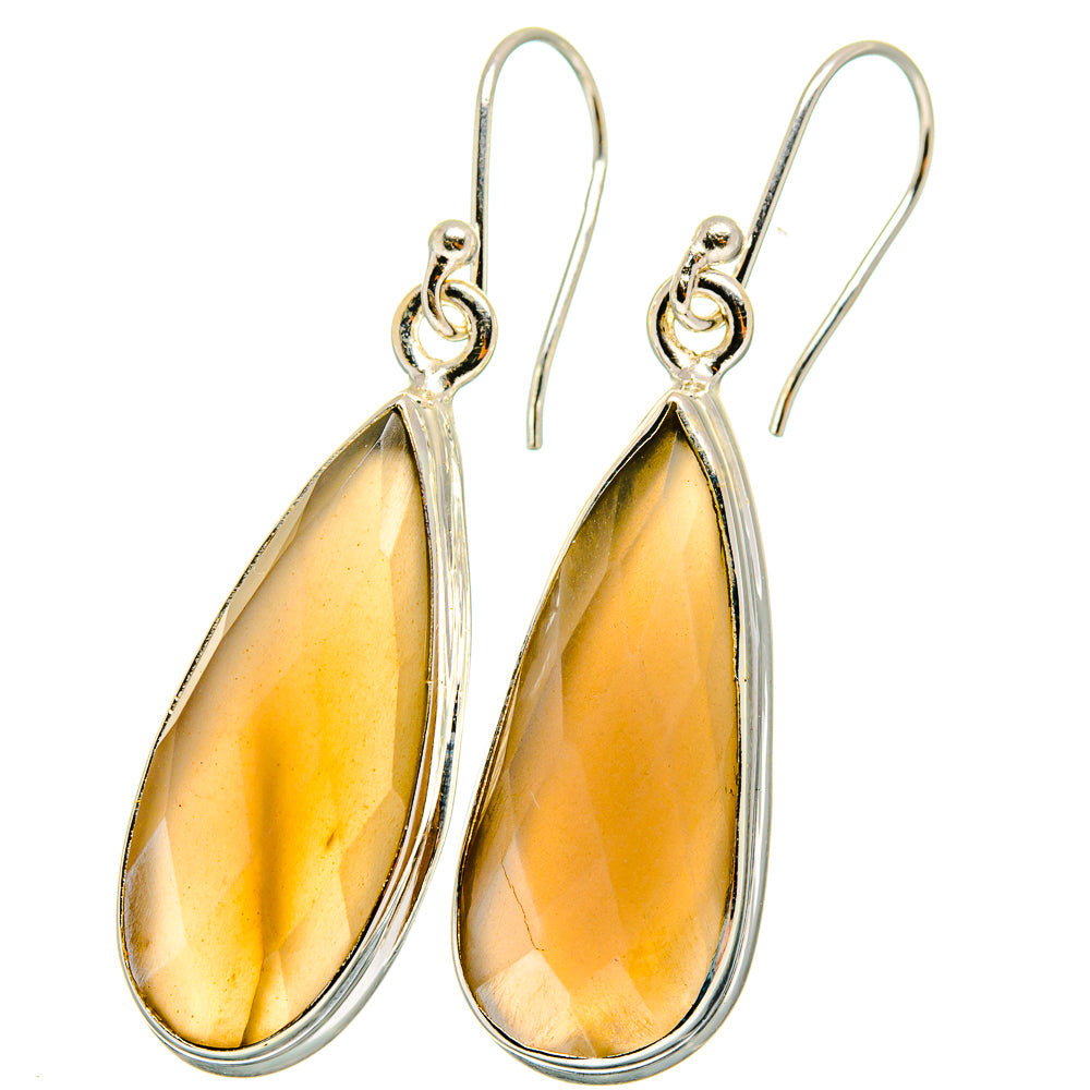 Moonstone Earrings handcrafted by Anasilvercos - EARR421800