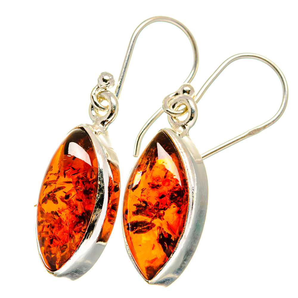 Baltic Amber Earrings handcrafted by Anasilvercos - EARR421814